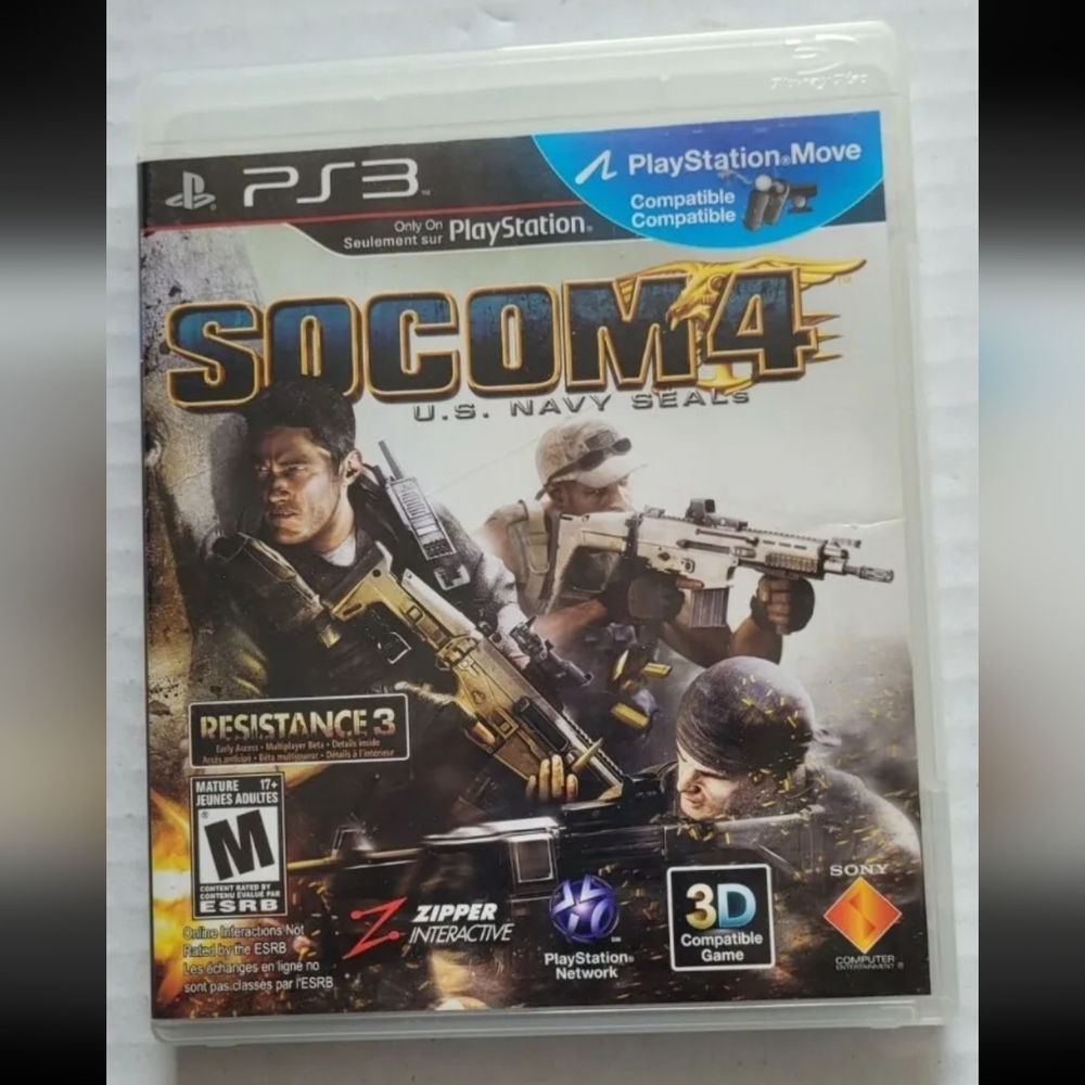 SOCOM 4: U.S. Navy SEALs (Sony PlayStation 3, 2011)